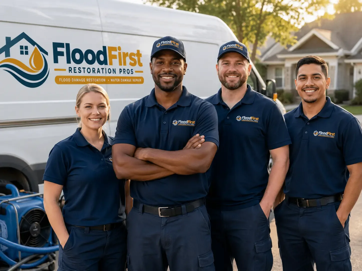 Flood Damage Restoration company in Hills, IA