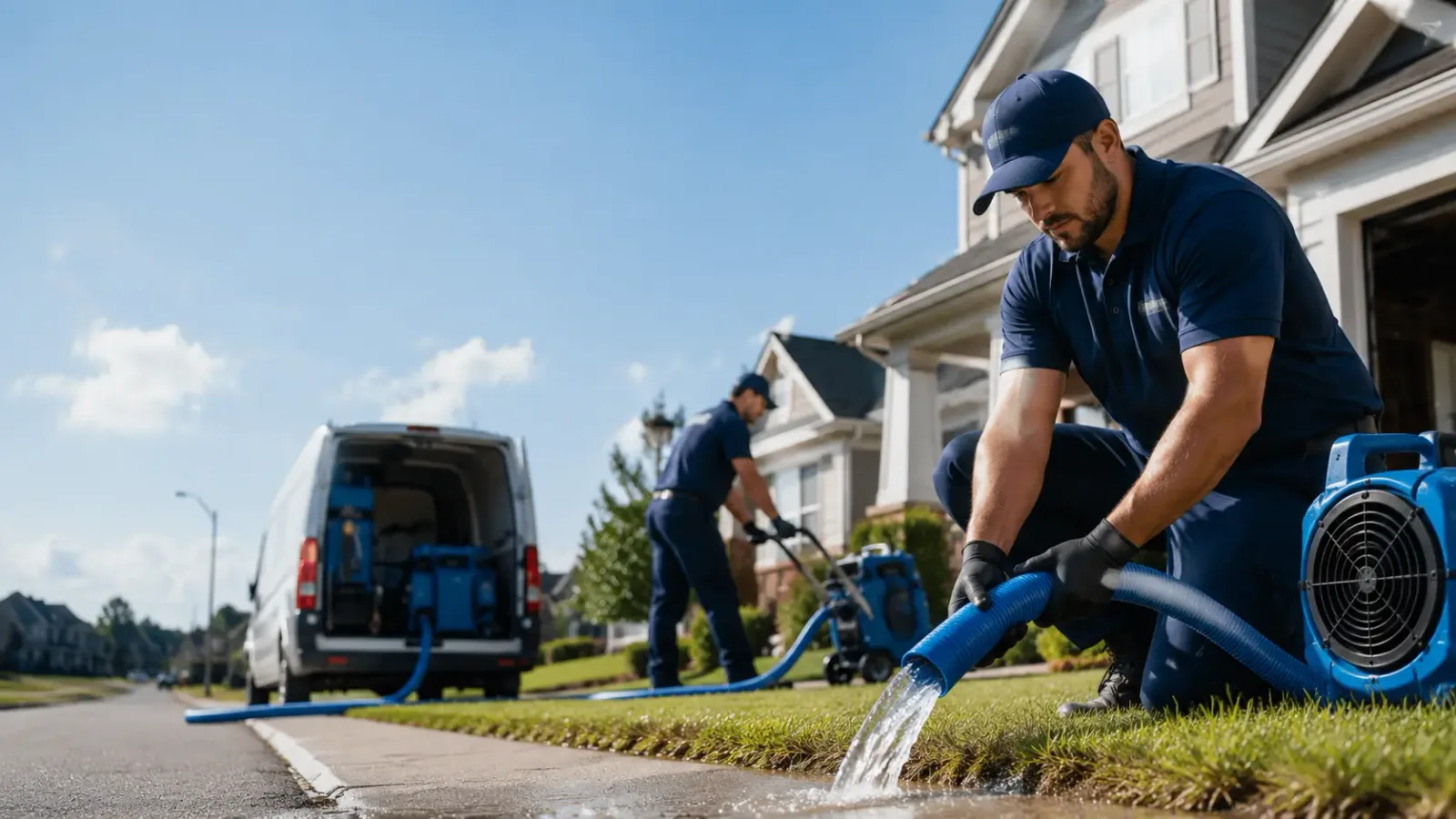 Flood Damage Restoration in Hills, IA